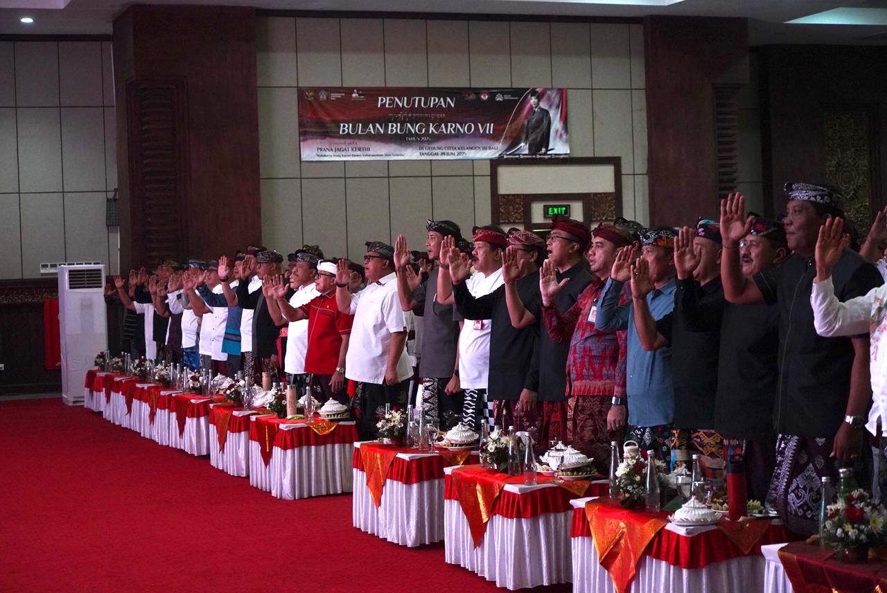 Penutupan Bulan Bung Karno ke VII Tahun 2025