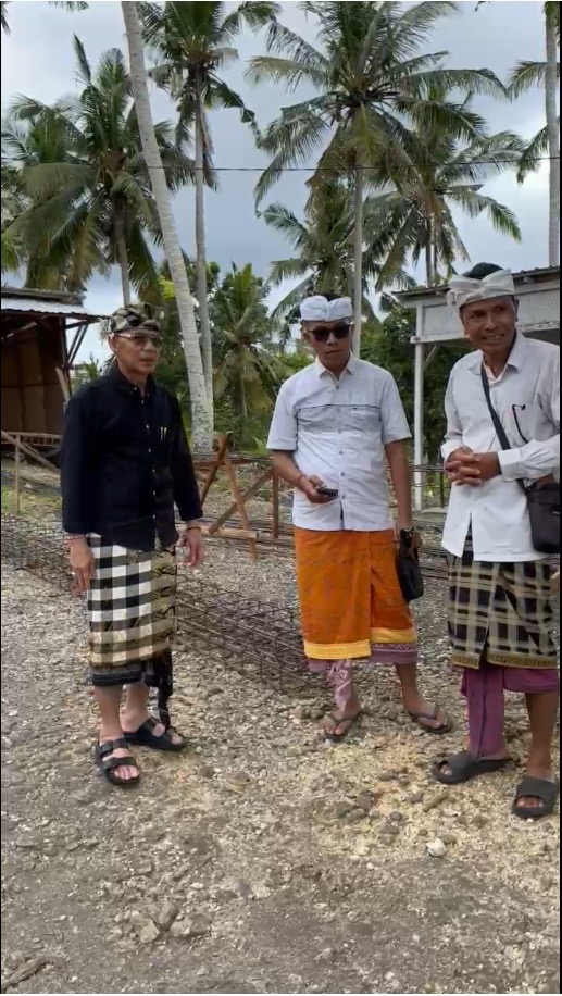 Bupati Satria Dorong Pekerjaan Peningkatan Jalan Bunga Mekar – Pura Kalibun Dipercepat