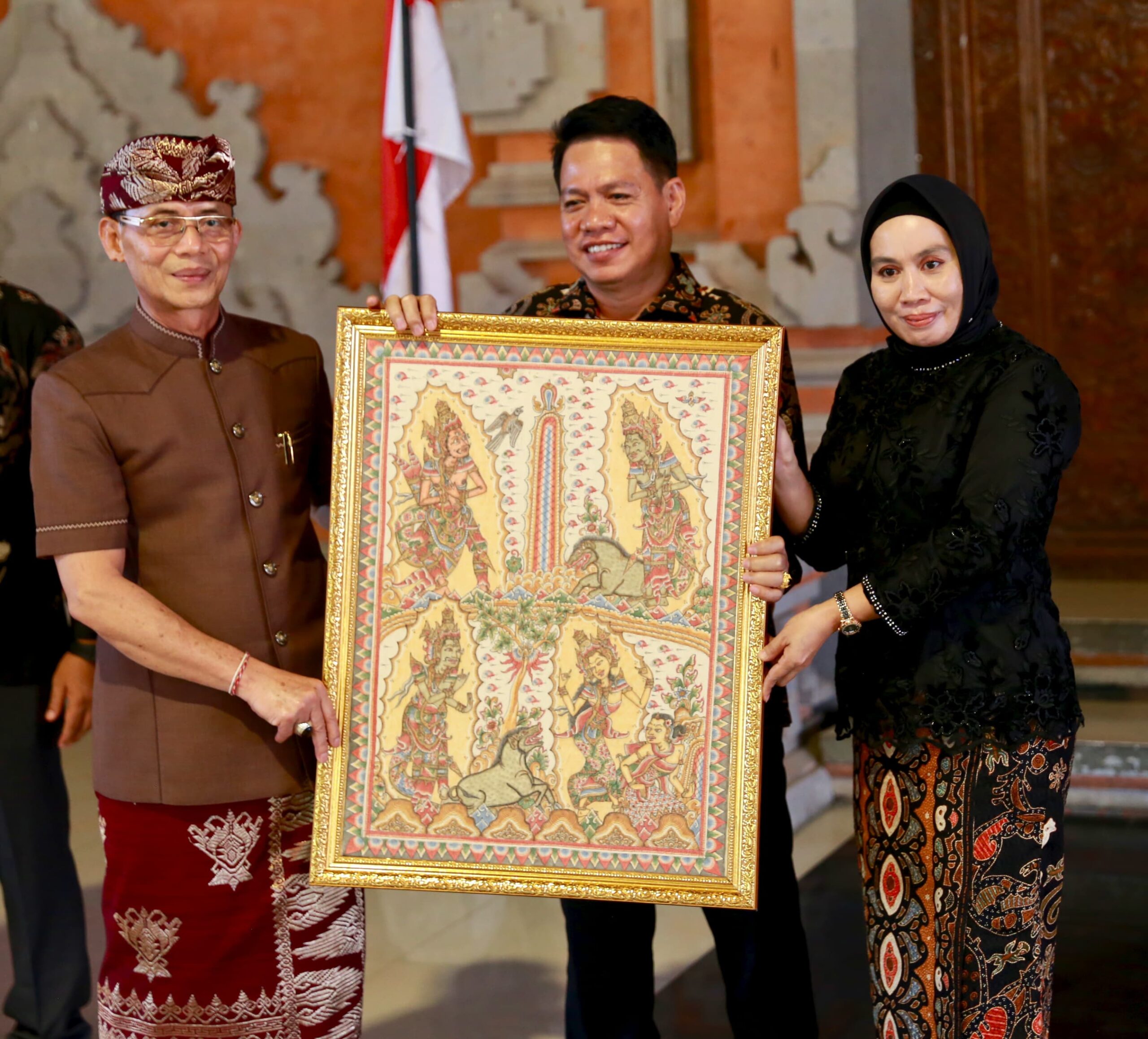 Bupati Satria Hadiri Acara Pisah Sambut Kepala Kejaksaan Negeri Klungkung