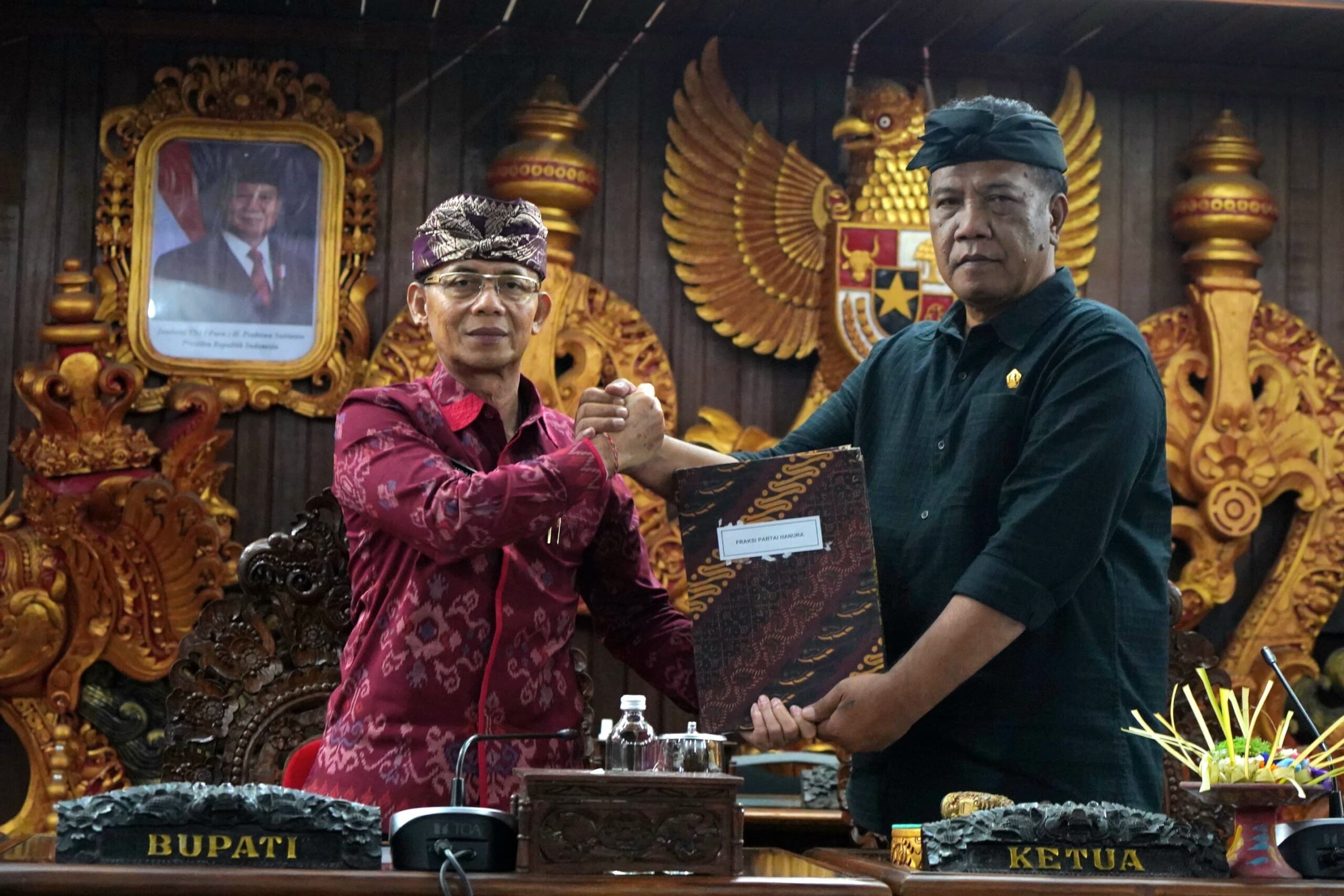 Penandatanganan Nota Kesepakatan RPJMD Semesta Berencana Kabupaten Klungkung 2025–2029