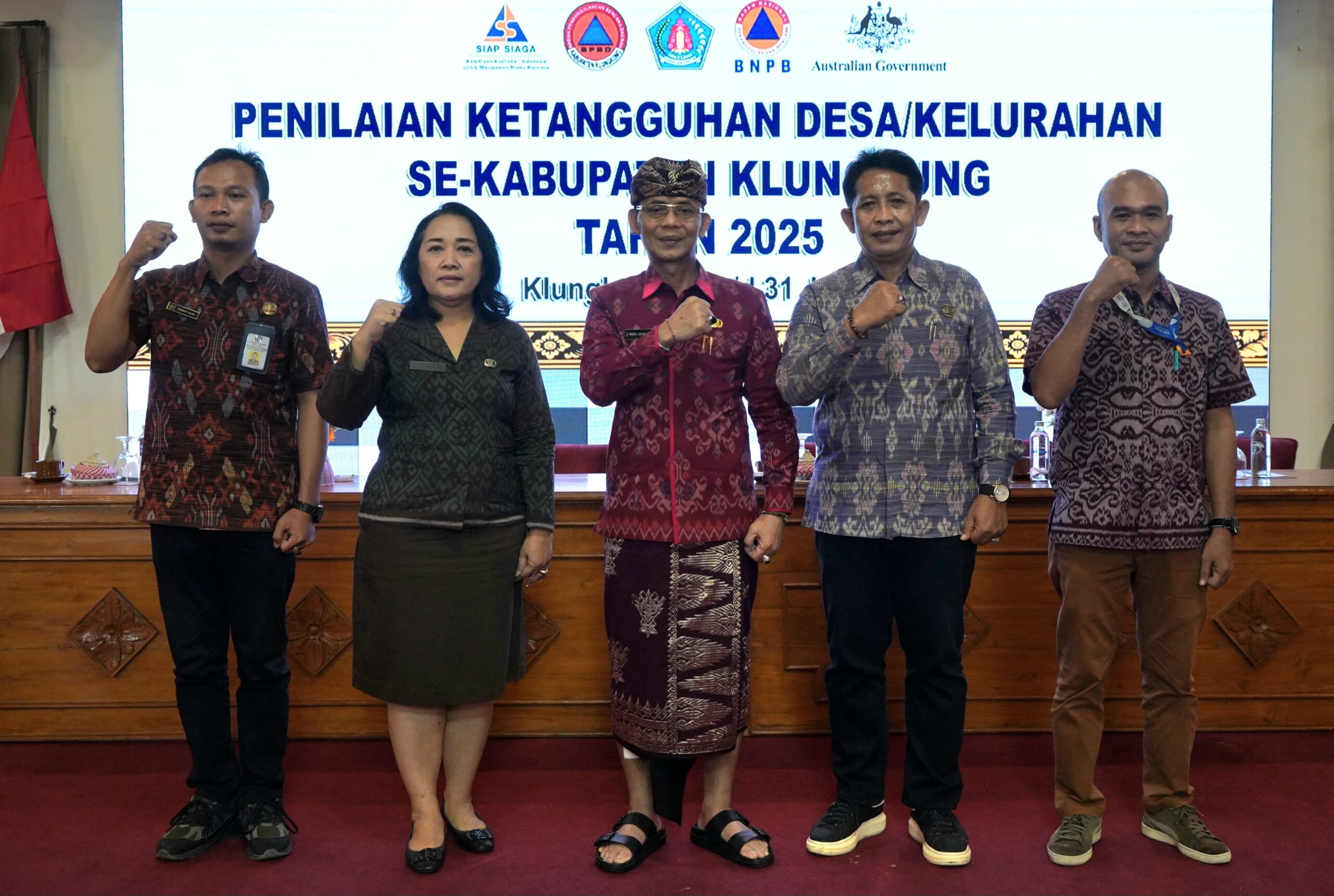 Penilaian Ketangguhan Desa/Kelurahan Se-Kabupaten Klungkung