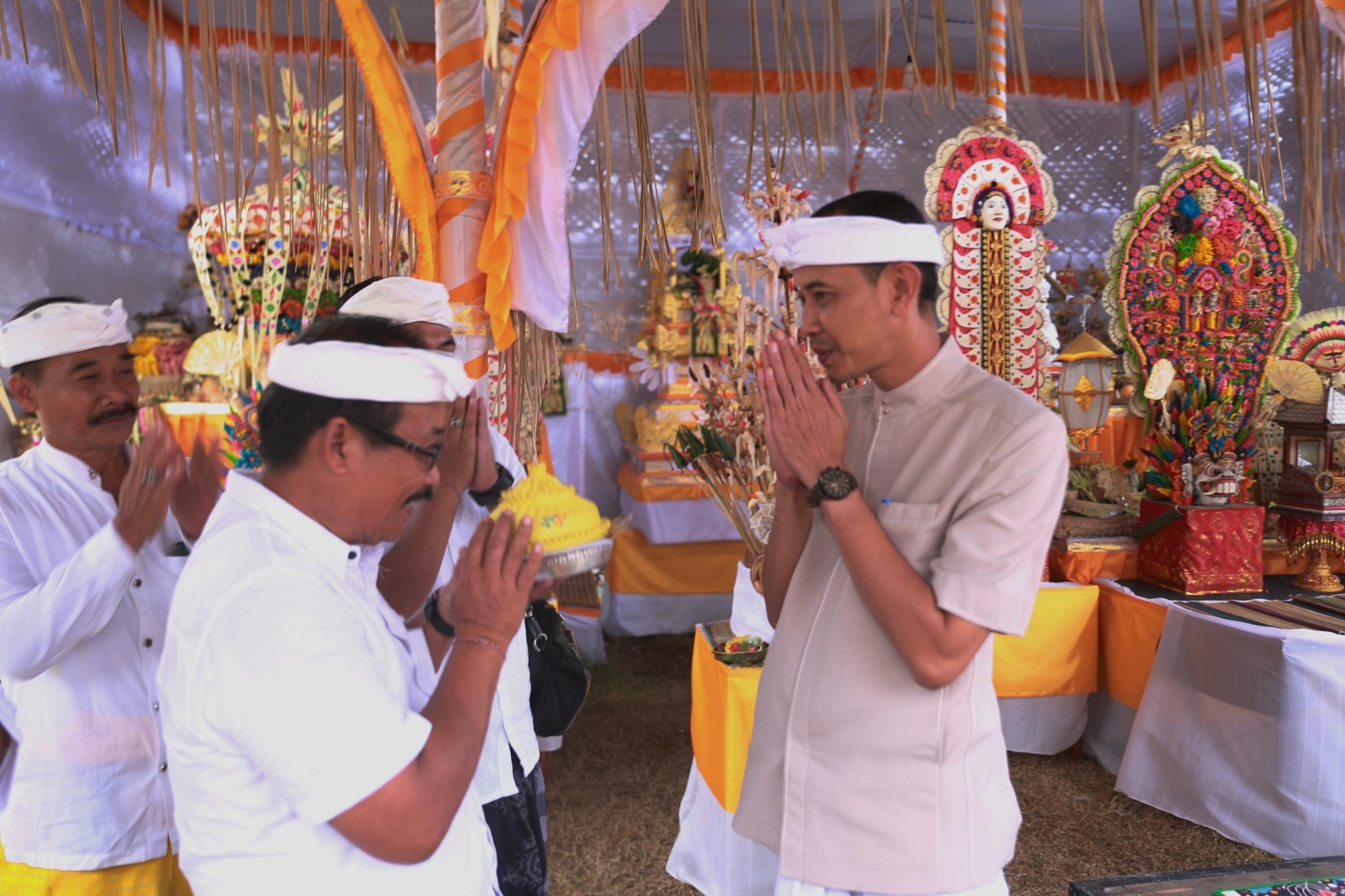 Wakil Bupati Klungkung menghadiri Upakara Atma Wedana (Ngeroras)