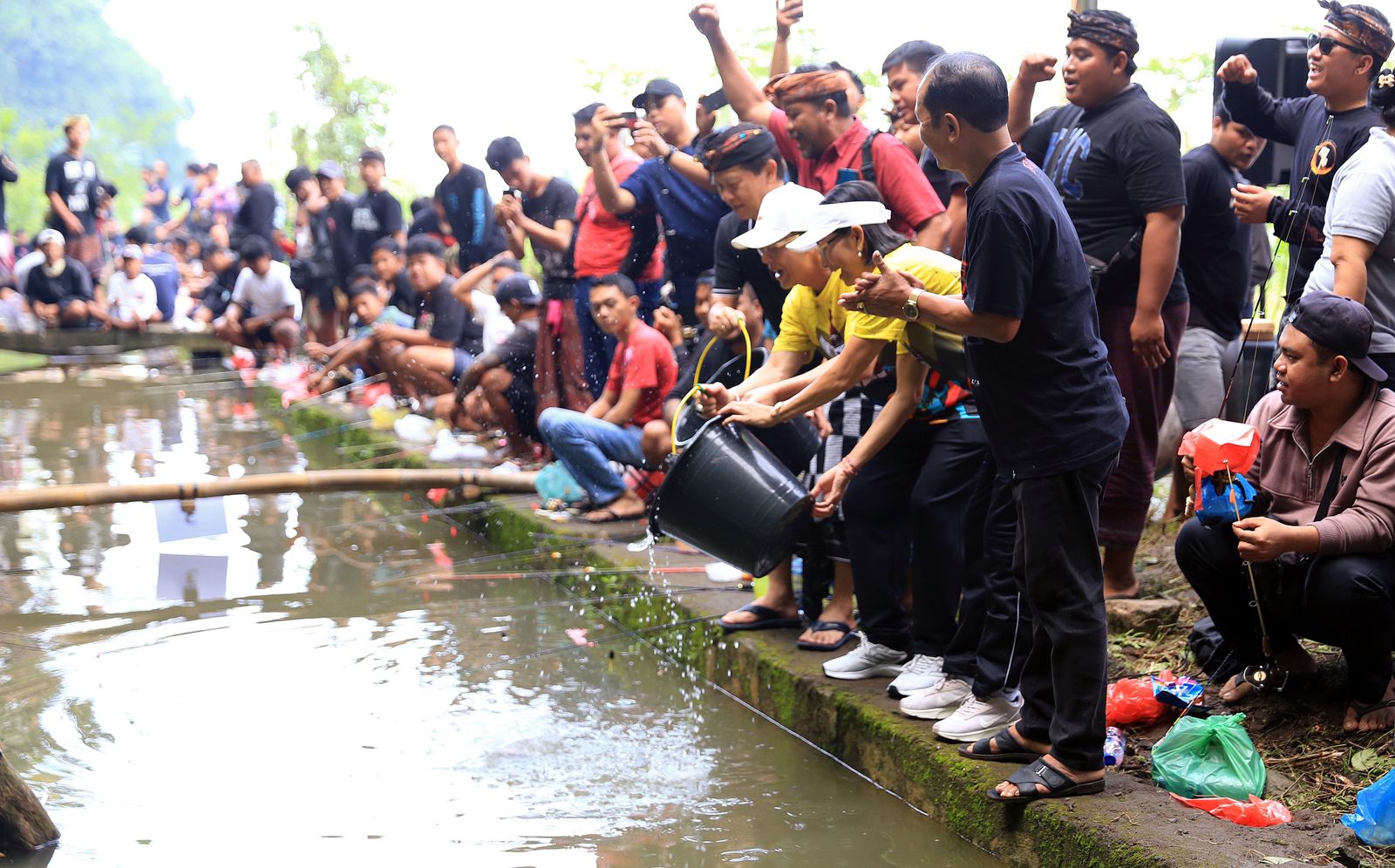 Bupati Satria Buka Lomba Mancing Berhadiah ST Werdhi Mandala Tusan