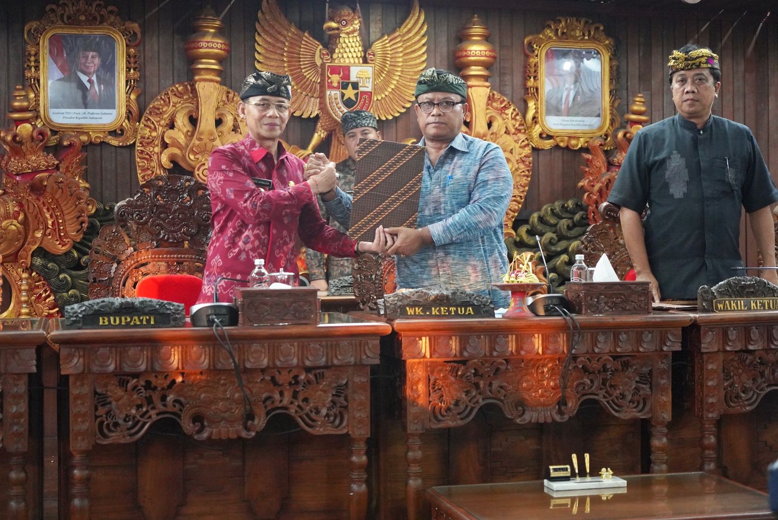 Rapat Paripurna Jawaban Pemerintah terhadap Pandangan Umum Fraksi-fraksi DPRD Klungkung