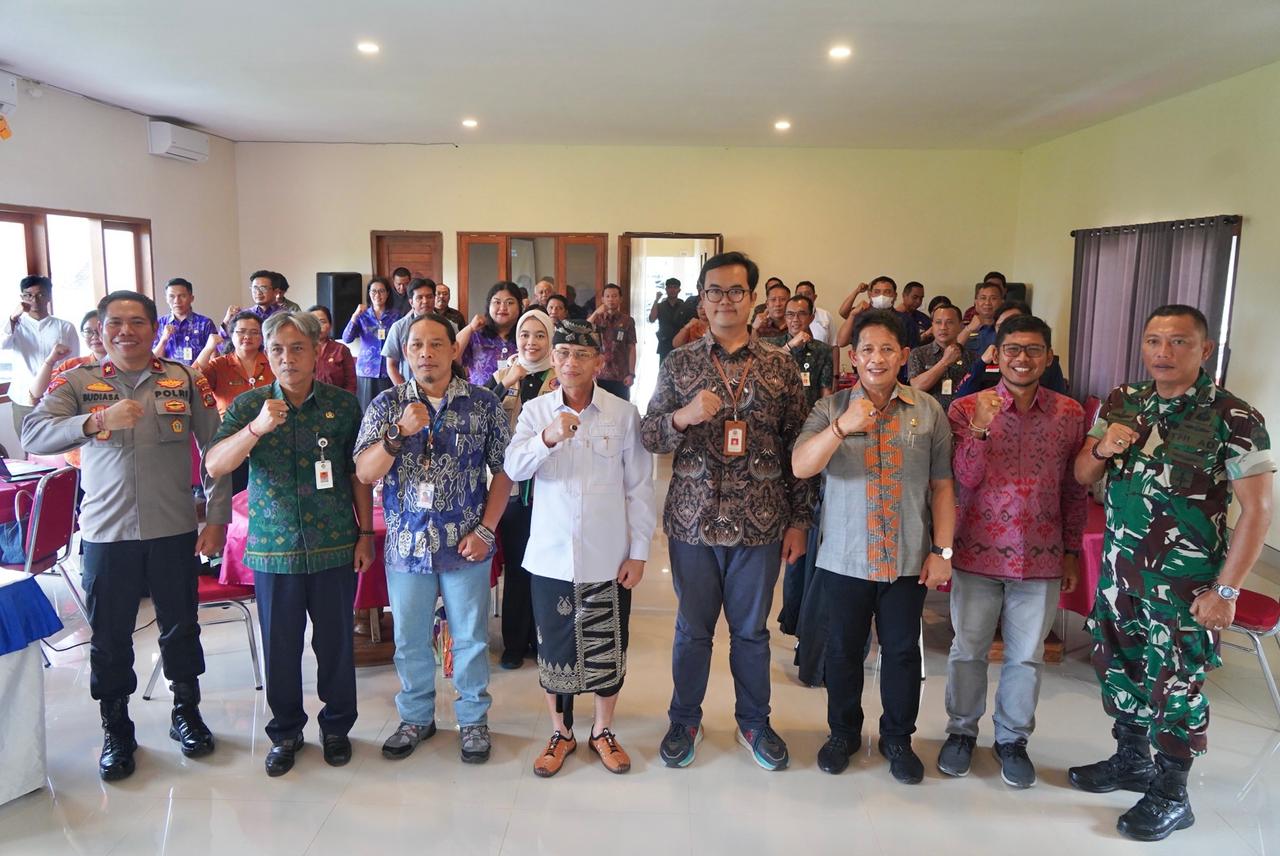 Bupati Satria Buka FGD Penyusunan Kajian Resiko Bencana Kabupaten Klungkung