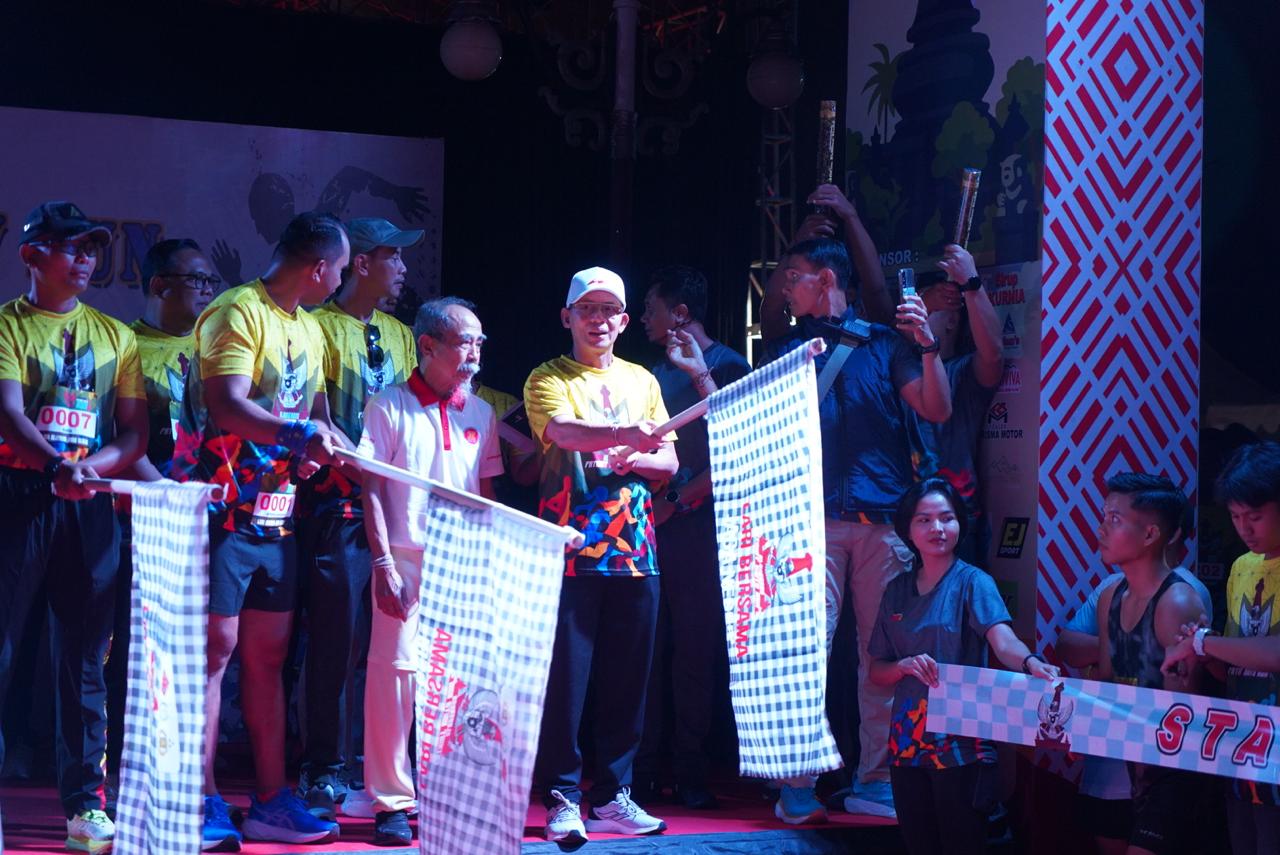 Bupati Satria Lepas Peserta Patriot Unity Run 2025