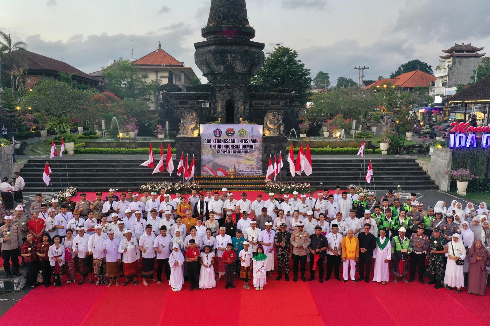 Doa Kebangsaan Lintas Iman, Merajut Damai dari Klungkung untuk Indonesia