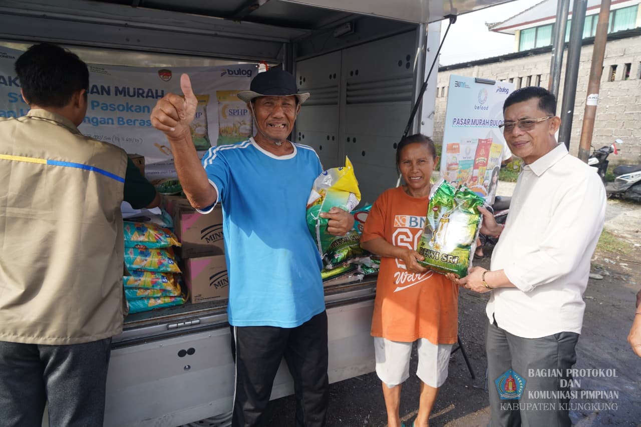 Pemkab Klungkung Adakan Operasi Pasar Murah