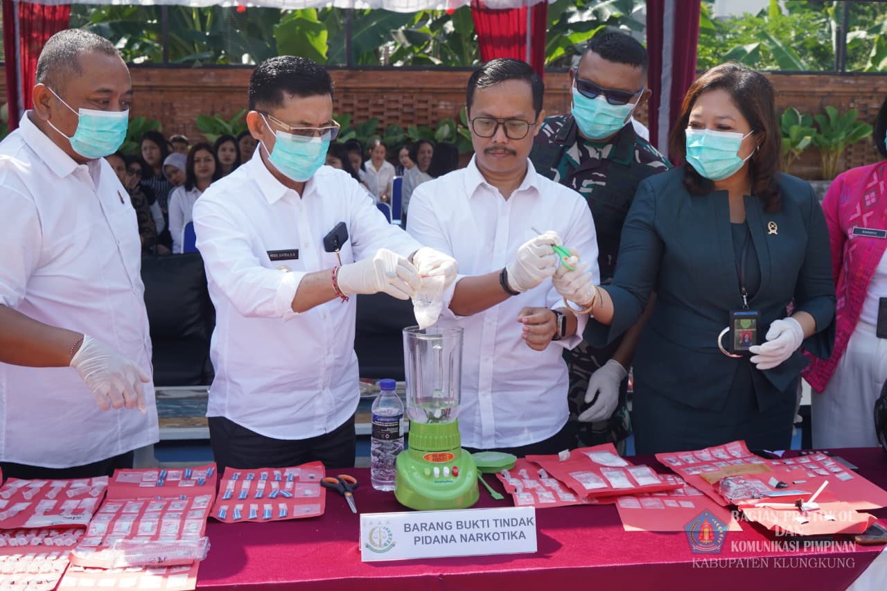 Pemusnahan Barang Bukti Perkara Tindak Pidana Umum