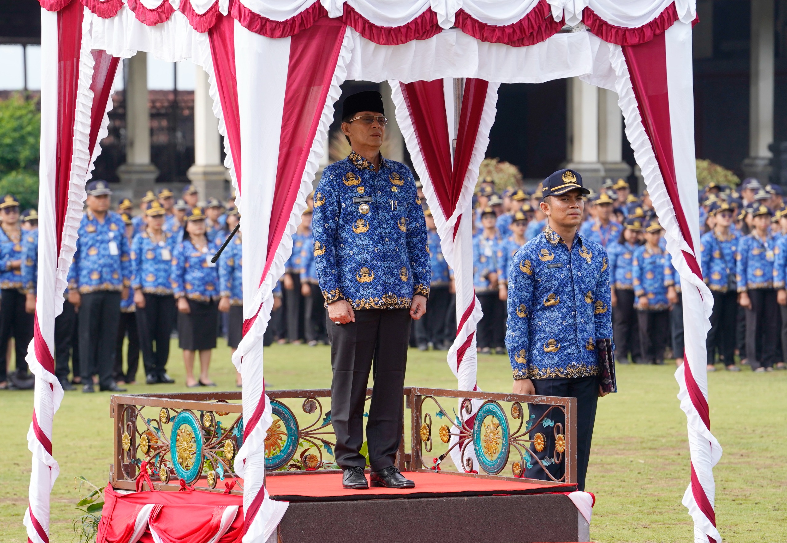 Klungkung Gelar Upacara HUT KORPRI ke-54, Bupati Satria Ajak ASN Wujudkan Indonesia Maju