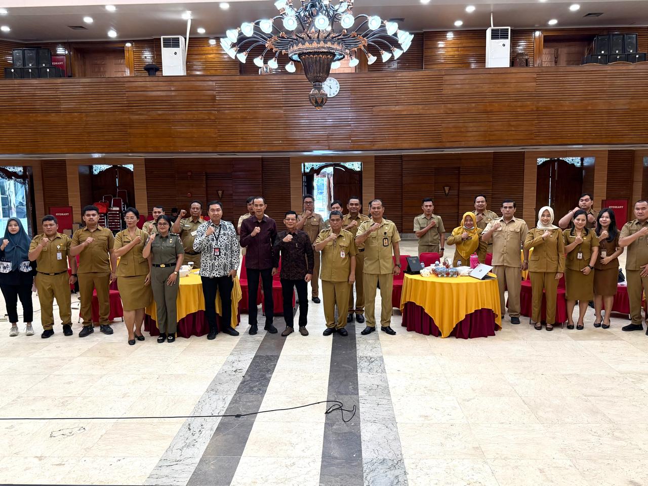 Bupati Satria Buka Bimtek Penyusunan Laporan Pelaksanaan SPM 2025