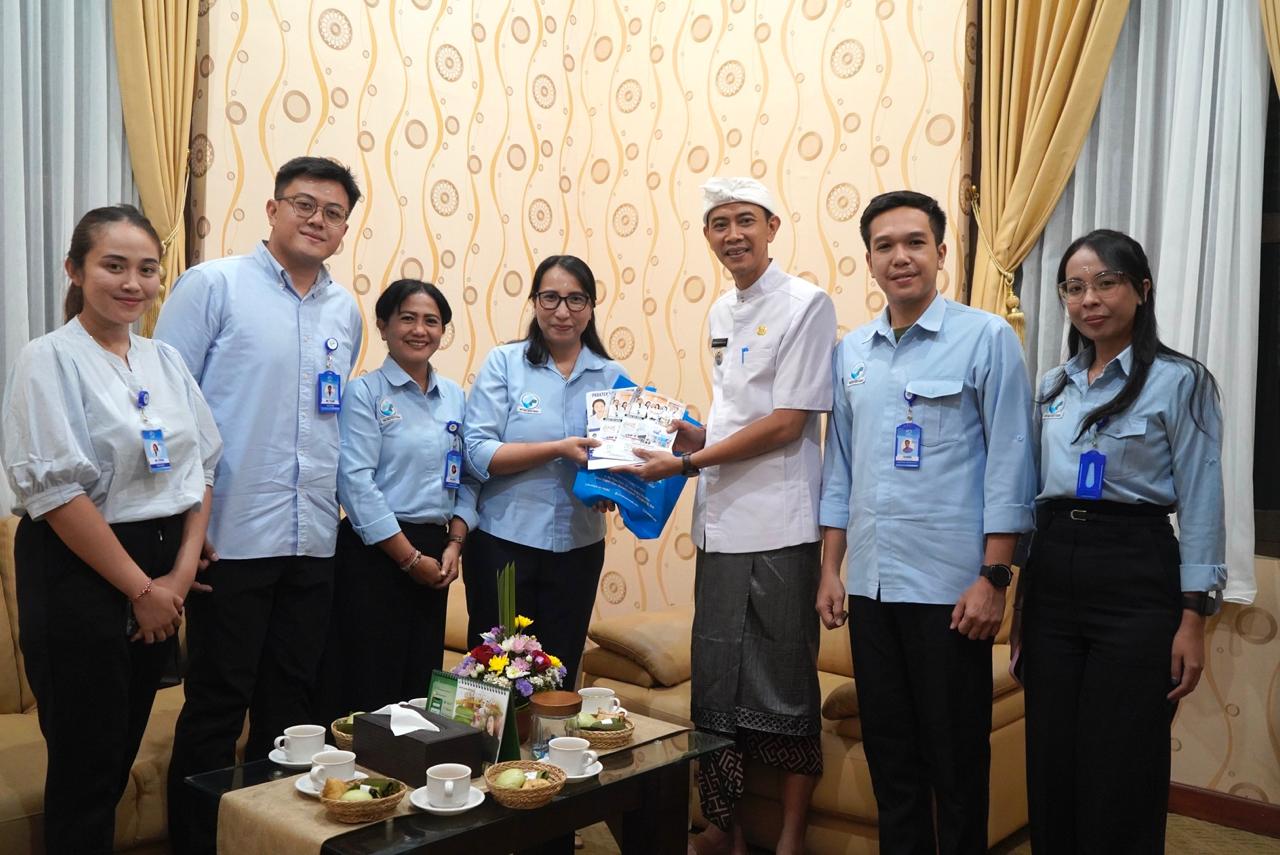 Wabup Tjok Surya terima audiensi dari RSU Graha Bhakti Medika