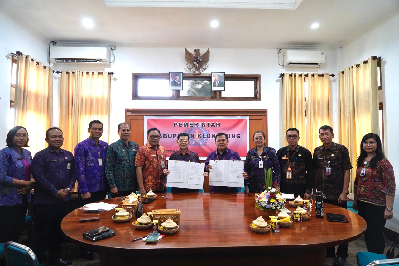 Bupati Satria Tandatangani Nota Kesepakatan Bersama BPJS Kesehatan Bagi Penduduk