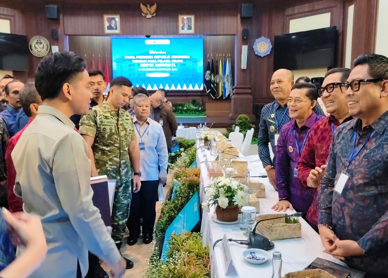 Bupati Satria Hadiri Silaturahmi Wapres Gibran Bersama Pelaku Pariwisata di Poltekpar Bali