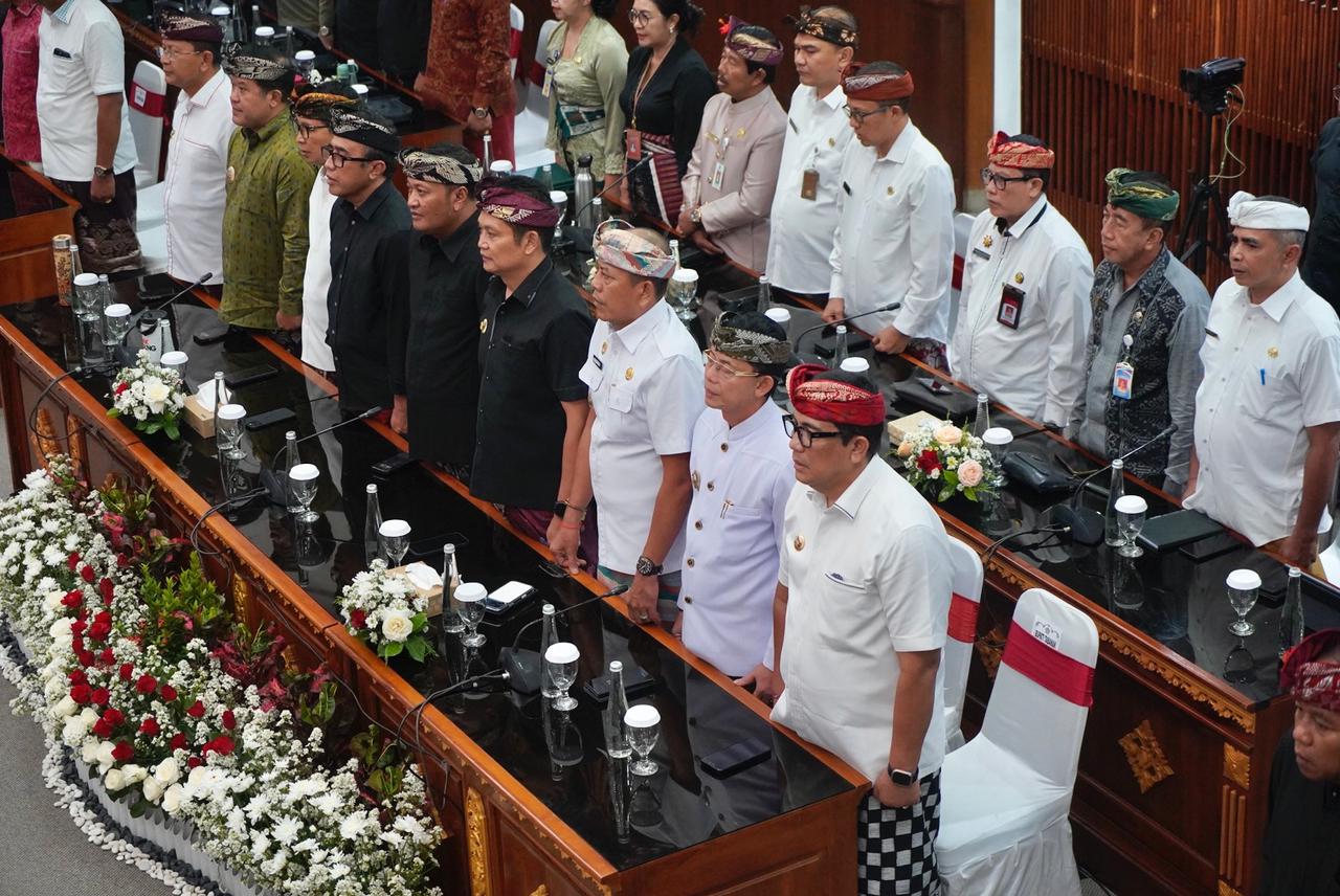 Bupati Satria Hadiri Rakor Forkopimda se-Bali, Kawal Lima Poin Penekanan Strategis Arahan Presiden RI