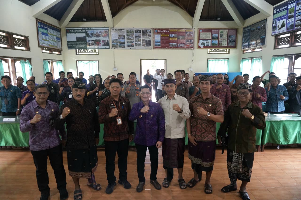 Bupati Klungkung Buka Musrenbang Kecamatan Dawan, Ajak Gali Potensi Desa Tingkatkan PAD