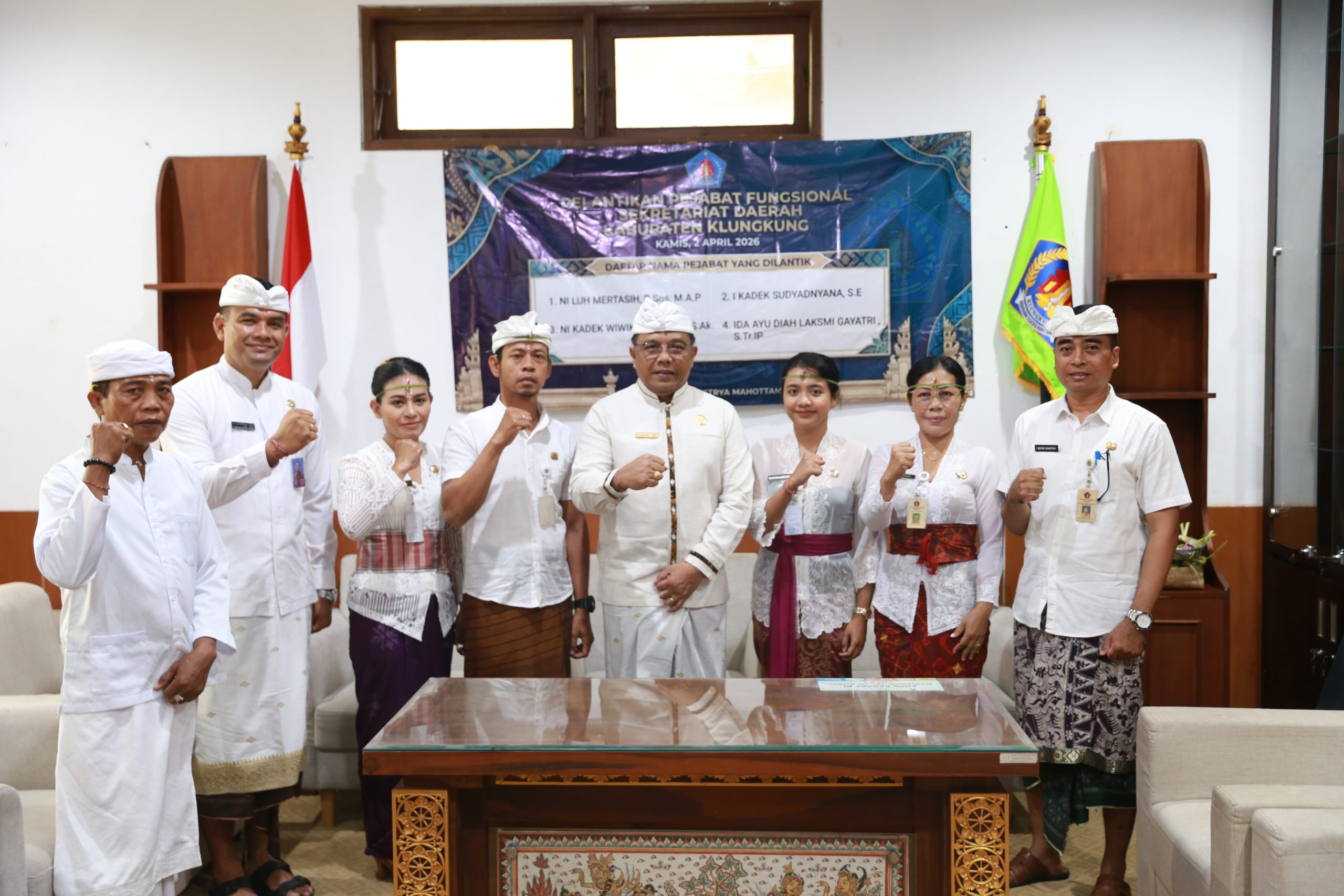 Lantik Pejabat Fungsional, Sekda Klungkung: Jabatan Bukan Sekadar Seremonial, Tapi Tanggung Jawab Nyata