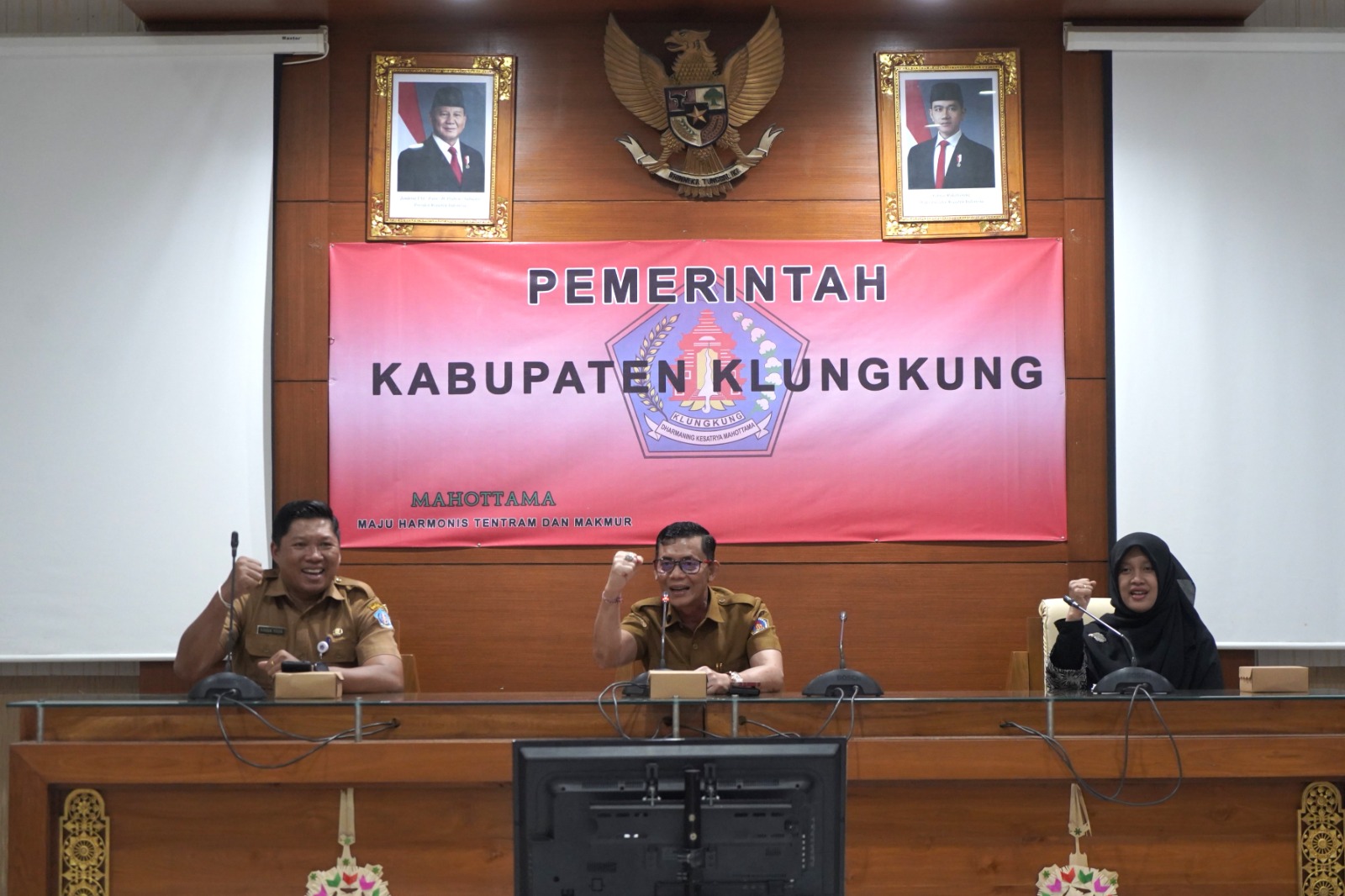 Bupati Klungkung Terima Mahasiswa KKN UGM